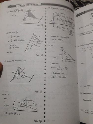 Libro Matemática Solucionario 5° Secundaria Puémape (Usado)