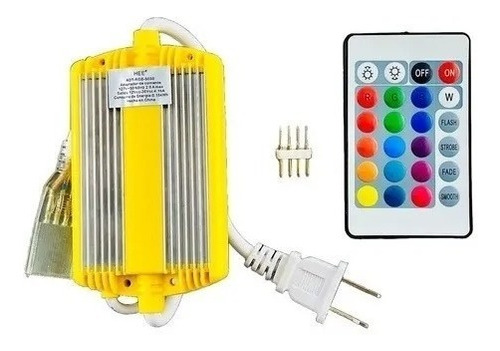 Eliminador Control Remoto Para Manguera Led Rgb 