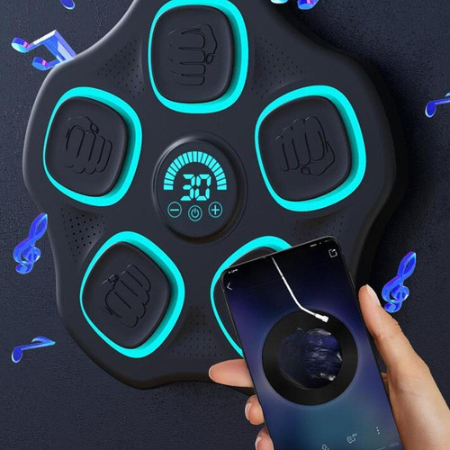 Máquina De Boxeo Musical, Objetivo De Pared Electrónico
