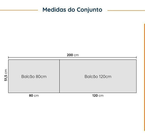 MadeiraMadeira cozinha modulada 4 peças sem tampo sem rodapé 2 Da