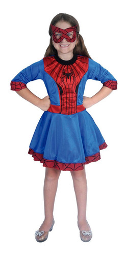 Disfraz De Mujer Araña Infinity Para Niñas
