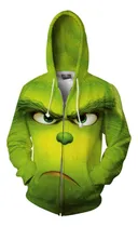 Comprar Navidad Rpg Grinch Cosplay Sudadera Con Capucha Y Cremallera