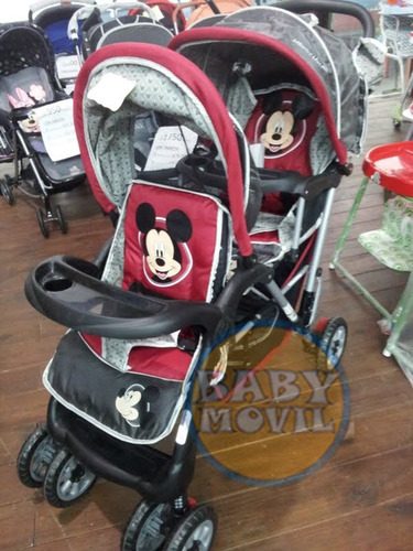 Cochecitos Bebes Hermanitos Disney Mickey 3304 Babymovil