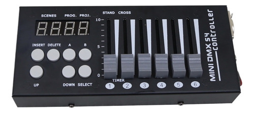Mini Consola Dmx Portátil, Controlador De Iluminación For