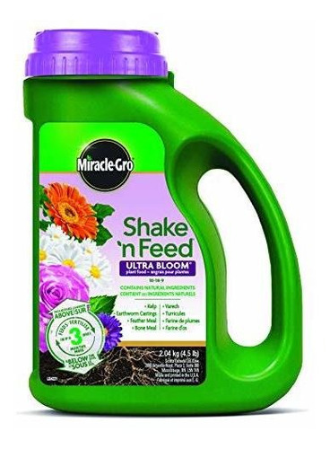 Fertilizante - Miracle-gro 2.04kg Shake N Feed Ultra Bloom P