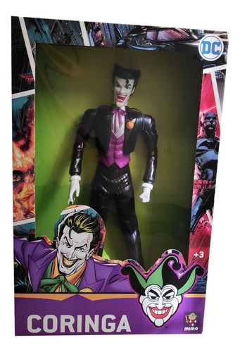 Brinquedo Articulado Dc Coringa Classico 45cm Mimo 0929