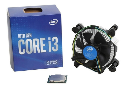Microprocesador Intel Core I3 10100  3.6ghz 4 Core 