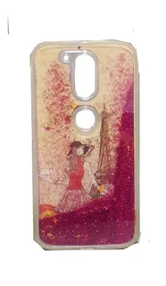 Funda Antigolpe Glitter Para Motorola G4 Plus Microcentro