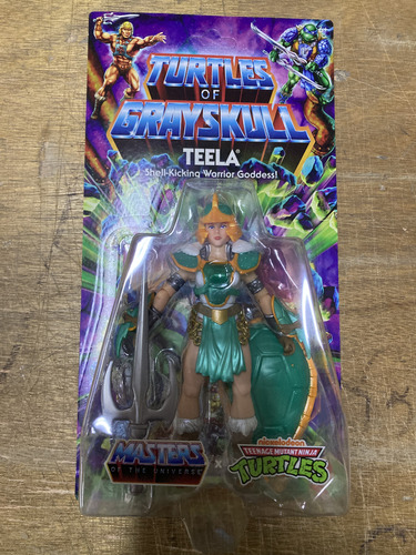 Teela Tortugas Ninja Masters Of The Universerse Mattel