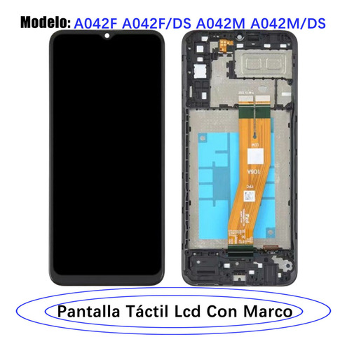 Pantalla Para Samsung A04e A042m /f Con Marco