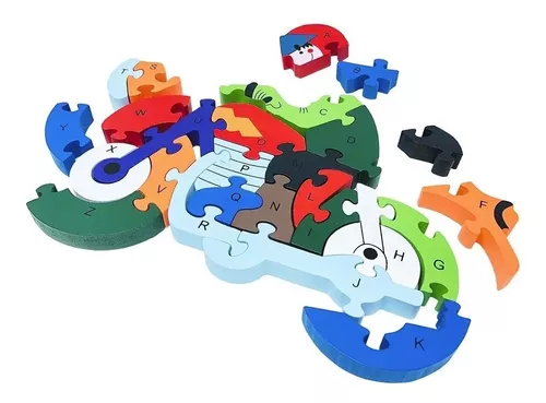 Quebra Cabeça Infantil Motos 100 peças Puzzle Brinquedo Jogo