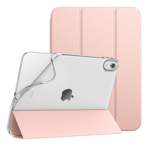 Funda Para iPad De 10ª Gen 10.9  Plegable Oro Rosa Soporte