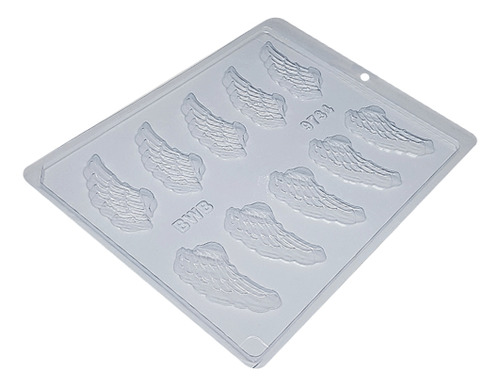 Kit 3 Forma Asas De Anjo Simples Sem Silicone C.9734 Bwb