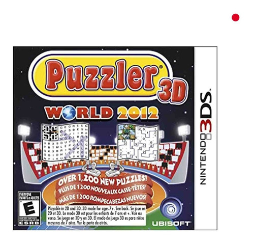 Puzzler 3d World 2012 Nintendo 3ds Nuevo