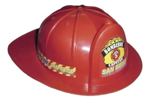 Casco De Juguete Oficio Infantil Bombero Policía Constructor