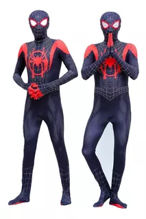 Disfraz Hombre Araña Miles Morales Adolescente Adulto