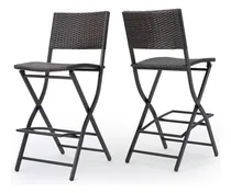Comprar Juego De Mobiliario De Mimbre Para Exterior De 2 Piezas