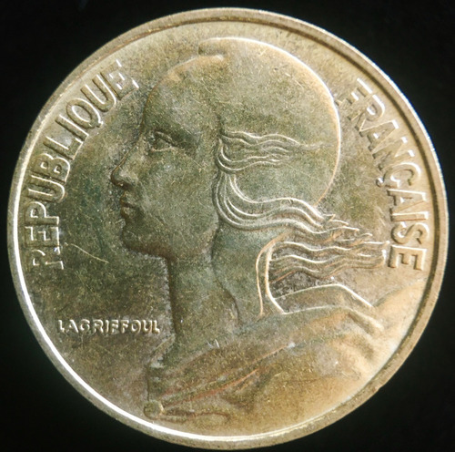 Francia, 20 Centimes, 1984. Sin Circular