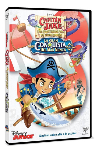 Capitan Jake La Gran Conquista Del Mar Nunca Pelicula Dvd 