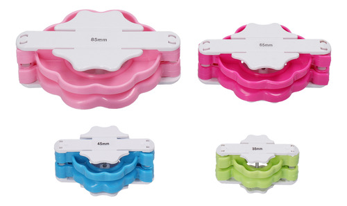 Set De Costura Para Hacer Pompones, 4 Tamaños Diferentes, Co