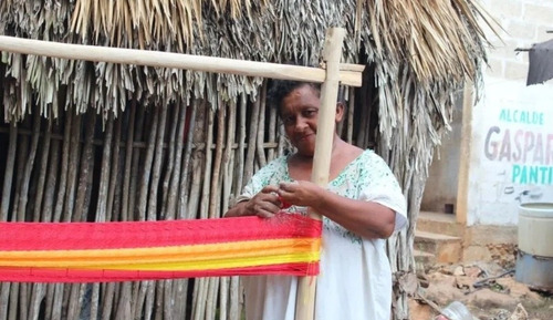 Hamaca Americana De Lujo Autentica De Yucatan 100% Artesanal