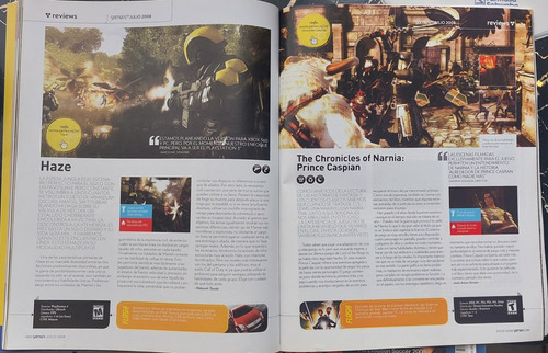 Lote 6 Revistas Gamers/gamerush/egm/atomix/gamemaster/t&t (Usado)