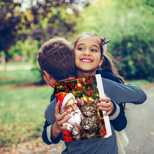 . Set De Regalo Navideño Con Decoración De Papá Noel Con