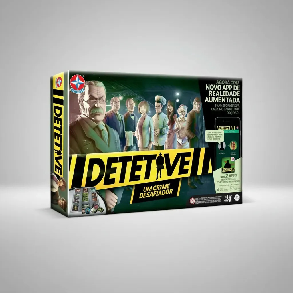 Jogo Detetive Com Aplicativo Estrela em Português