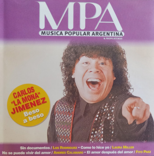 Cd Musica Popular Argentina - Carlos Mona Jimenez Nuevo 