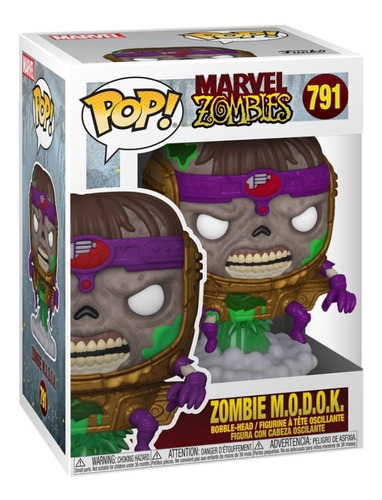 Boneco Funko Pop Bobble Head Marvel Zombies Modok 791