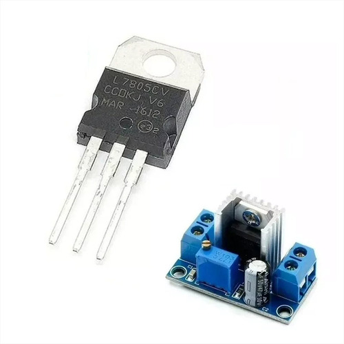 Pack 10 Regulador Voltaje Tensión 5v 7805 Lm7805 + Regalo