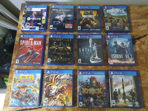 Juegos Playstation 4 Ps4 (Usado)