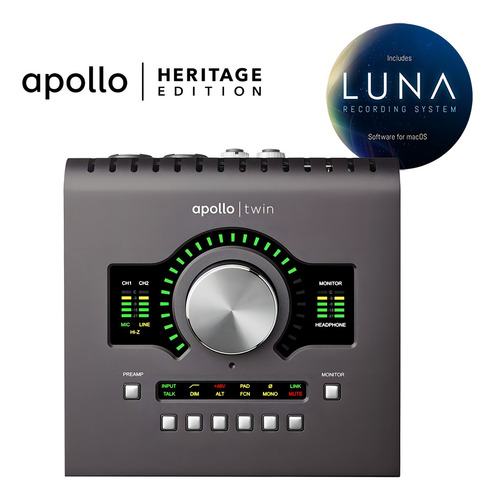 Interfaz Universal Audio Apollo Twin X Duo 127V