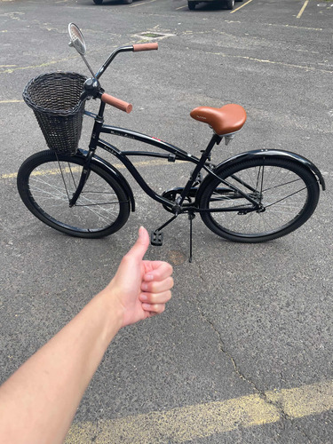 Bicicleta Turbo Malibu Black (casi Nueva, Incluye Candado)