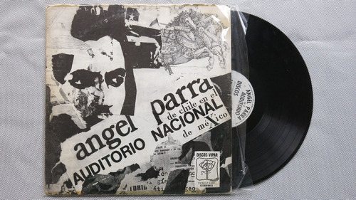 Vinyl Vinilo Lps Acetato Angel Parra De Chile Auditorio Nac