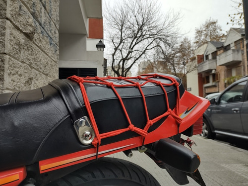Imagen 3 de 4 de Pulpo Amarre Para Moto Cuatri - Red Pulpito Rojo. Saavedra