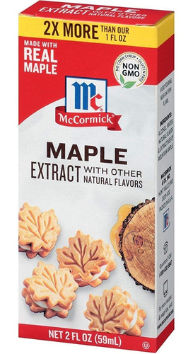 Extracto De Maple Mccormick 2 Oz (59 Ml)