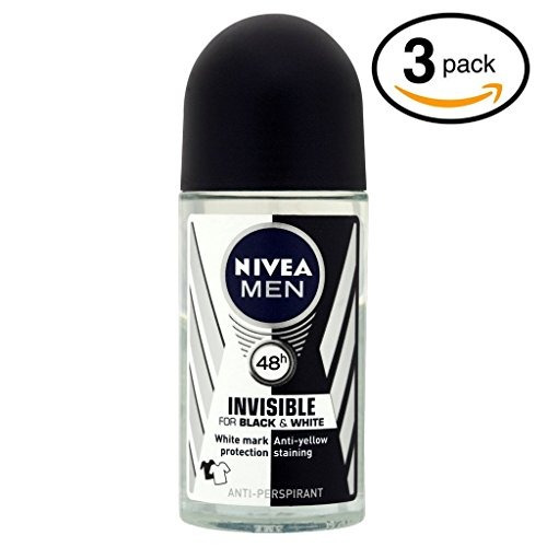 Nivea For Men Desodorante Roll On 1.69 Oz (invisible B-w Pow