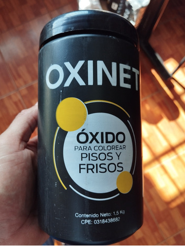 Óxido Para Piso Color Negro 1.5kg