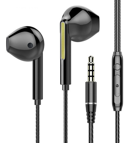 Auriculares Con Cable De 3.5mm, Cascos Con Micrófono