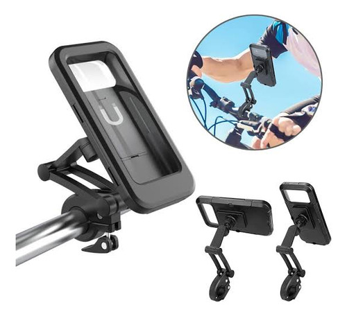 Soporte Ajustable De Celular Para Moto Y Bicicleta 