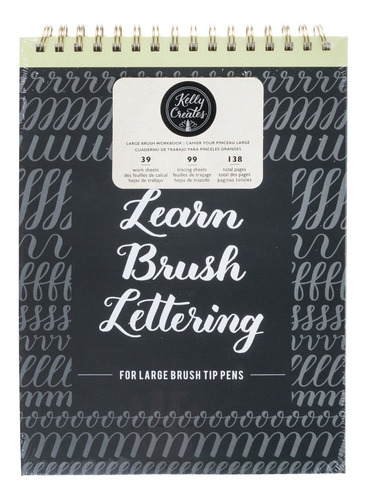 Imagen 3 de 4 de Block Práctica Brush Lettering Kelly Creates - Hobby Lovers
