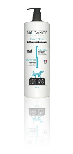 Shampoo Fresh'n'pure (pelaje Graso) 1 Litro, Biogance.