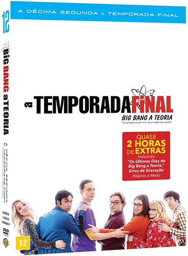 Box Dvd The Big Bang A Teoria 12ª Temporada Final