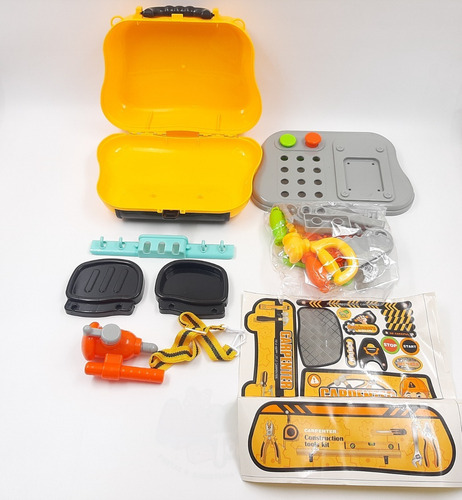 Disfraz De Maestro Constructor Con Accesorios Para Niños