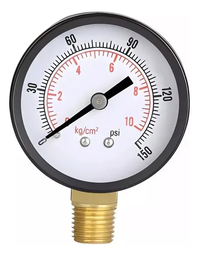 comprar Manometro Con Glicerina Leo, 0-300 Psi. Radio 2,5 PuLG.