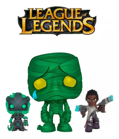 Funko Pop League Of Legends Amumu + Protector