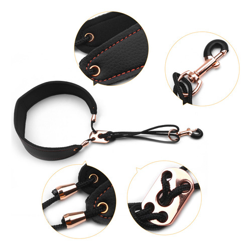 ... Cuello Metálico De Clarinete Con Correas For Saxofón
