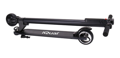 Imagen 6 de 9 de Monopatin Electrico Iqual Scooter 12km/h Plegable Led 90kg