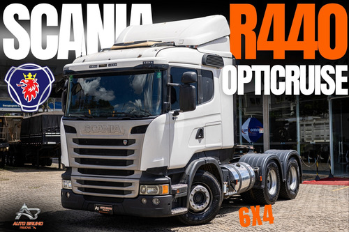 Scania R440 Opticruise 6x4 Com Defletor Em Excelente Estado